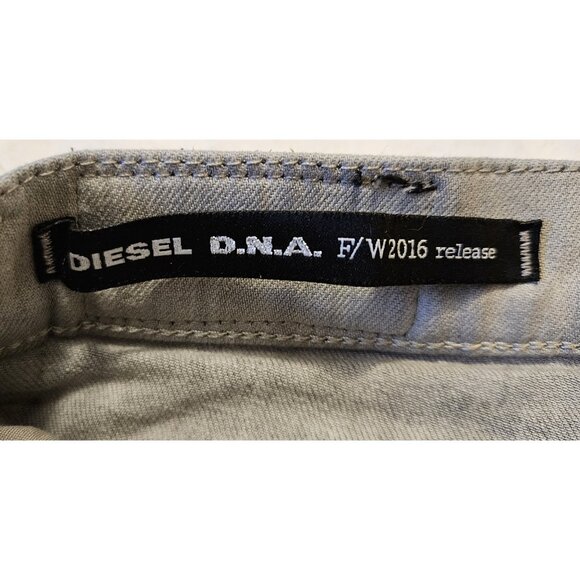 DIESEL D.N.A. Belthy 0676M Stretch Women Jeans W25/L30 Slim Straight Low Waist - Picture 5 of 15